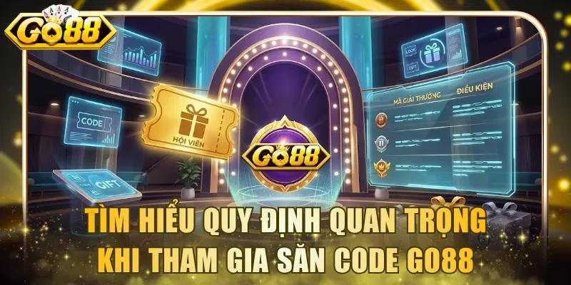 Tìm hiểu các quy định quan trọng khi tham gia săn code Go88