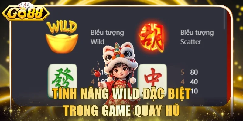 Tính năng Wild đặc biệt trong game quay hũ